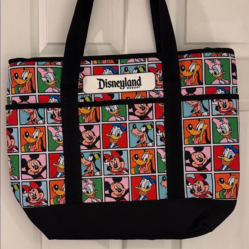Disney Parks Mickey & Friends Insulated Cooler Tote Like New